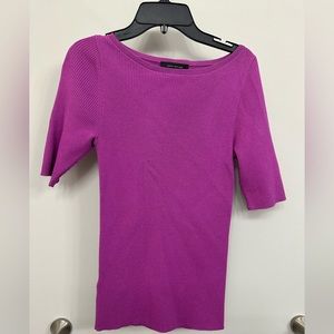 NWT Ann Taylor fitted short sleeve sweater in size S